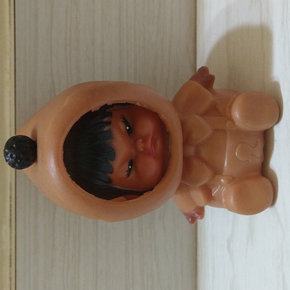 Vintage 1960's Novelty Baby Doll Moody Cutie 3 Changing Faces Doll - Picture 5 of 5
